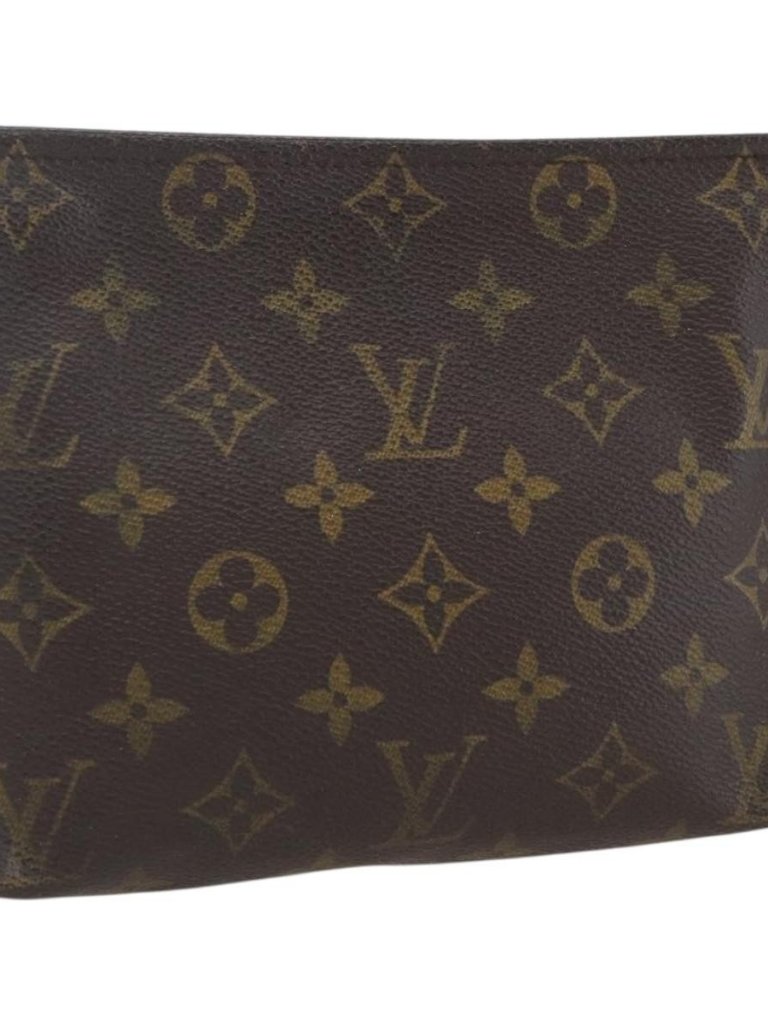 Louis Vuitton Monogram Poche Toilette 19 Pouch M47544 Lv Auth Ki6390
